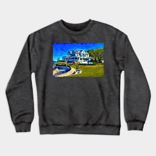 Seaside Resort Crewneck Sweatshirt